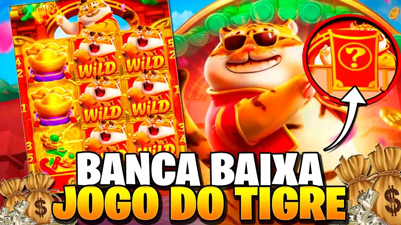 Símbolos Fortune Tiger 55c - Tigre Dourado e Wild Symbols